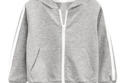 Anti-wrinkle kids full zip hoodie (1)