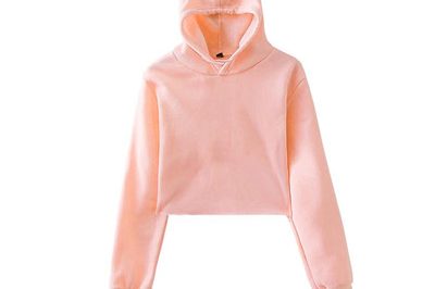Cute sweet cat ear crop top hoodie (3)