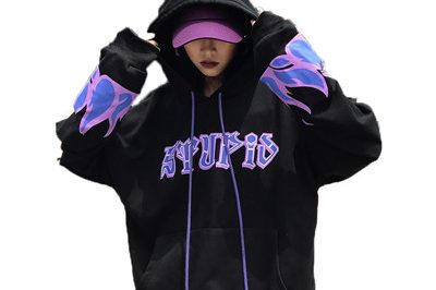 Street style women oversized hoodie (2)