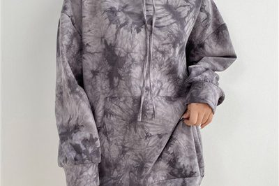 Women tie dye oversized casual loose hoodies (3)