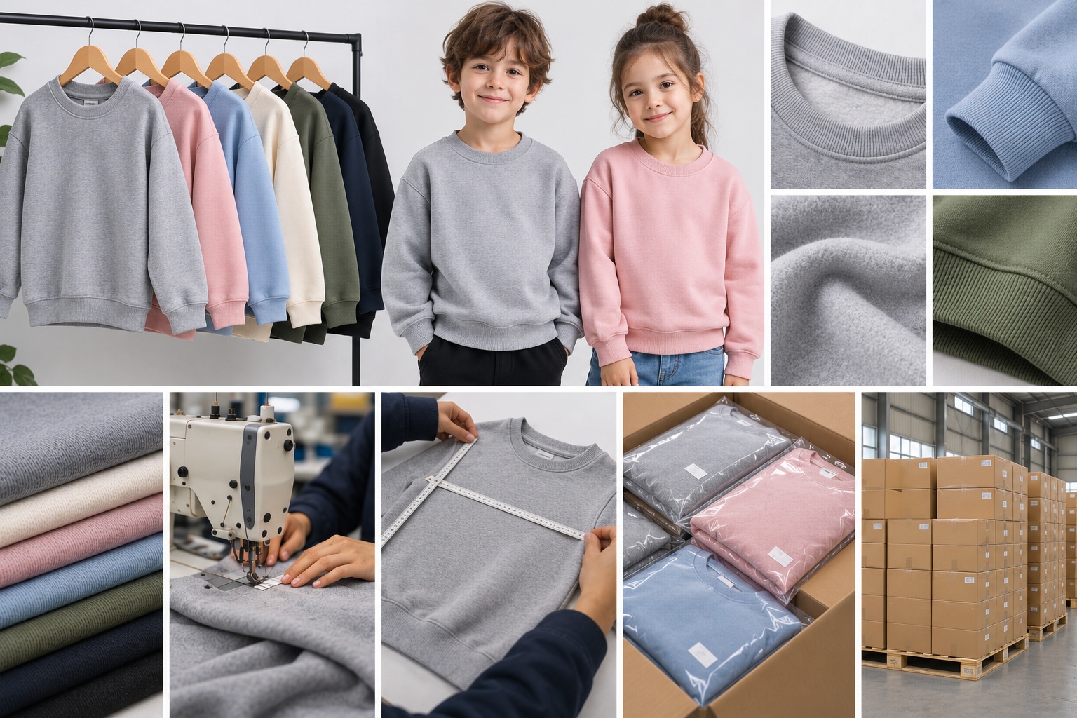 Kids Crewneck Hoodie