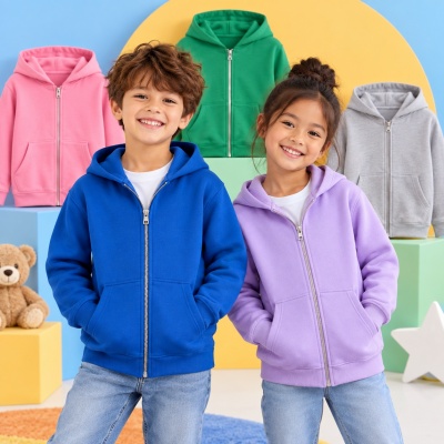 Kids Zipper Hoodies