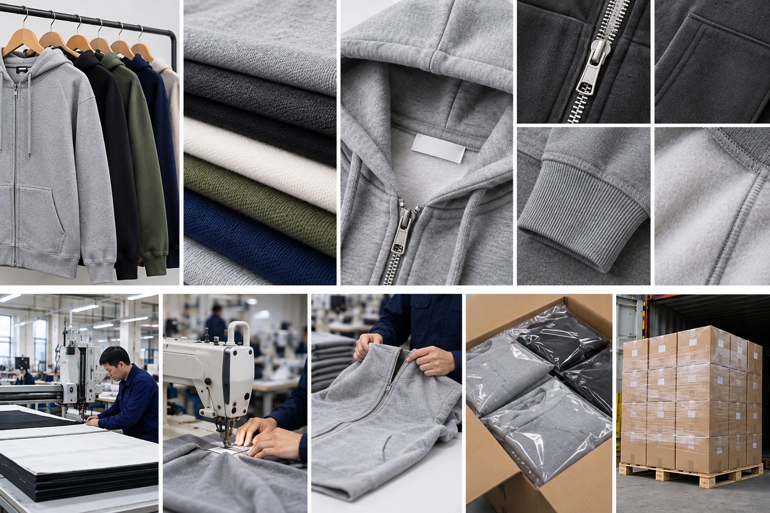 Men's Zipper Hoodie