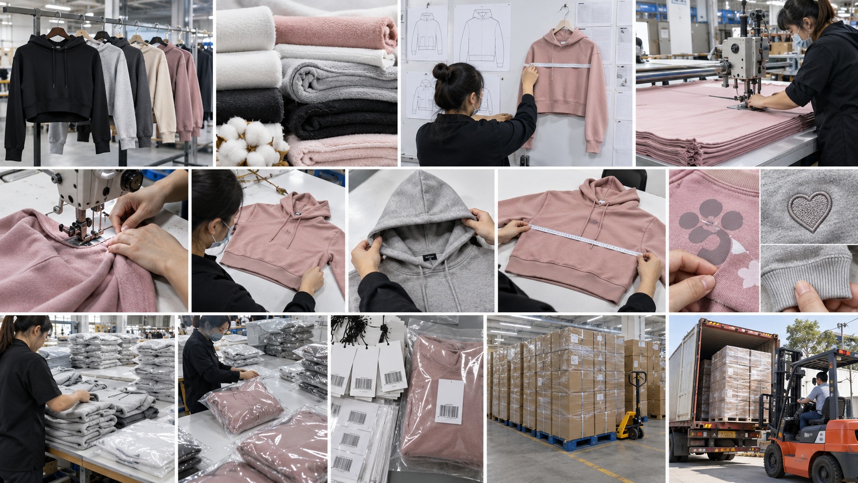 Women's Cropped Hoodie
